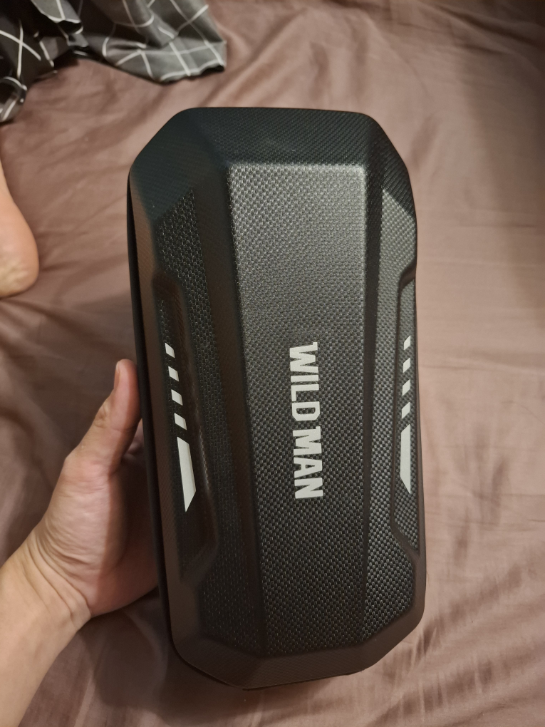 WILD MAN 3L Bike Bag - Black