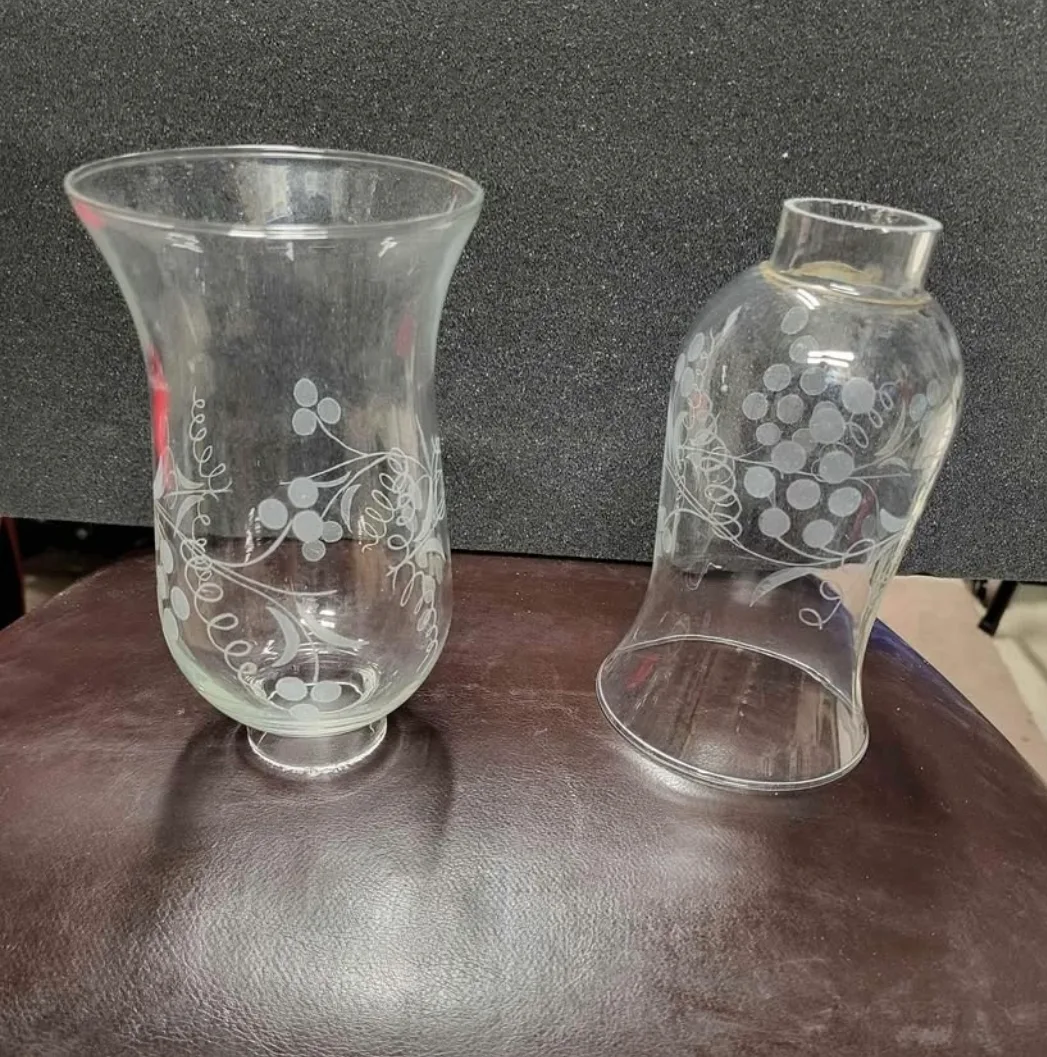 Glass Hurricane Lamp Shades thumbnail