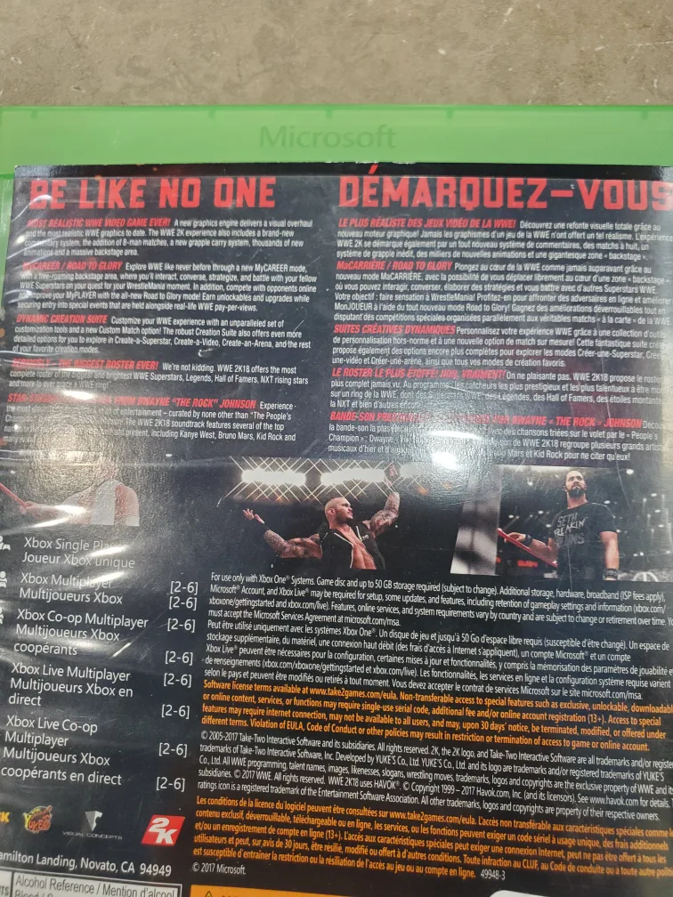 WWE 2K18 for Xbox One image indicator(2)