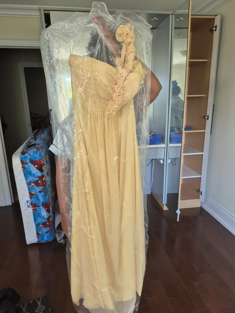 Yellow Formal Dress thumbnail