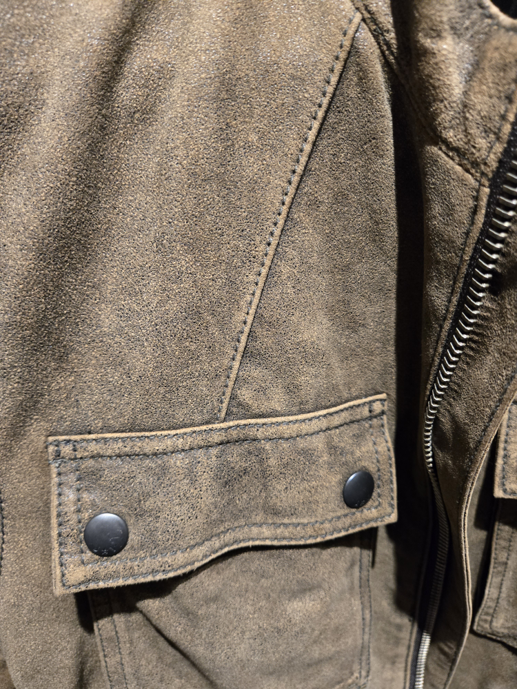 John Varvatos goat skin jacket - photo 4