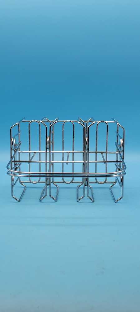 🥳VGC🤩 KRAFT METAL CONDIMENT CADDY SIilver - photo 5