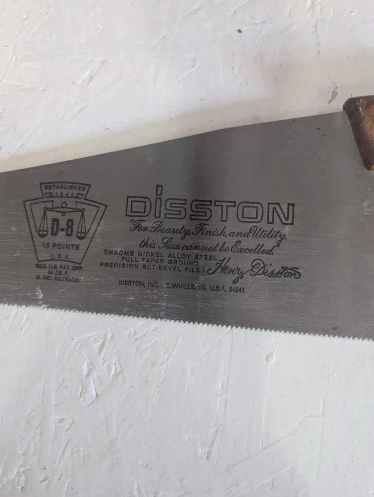 Disston Hand Saw image indicator(3)