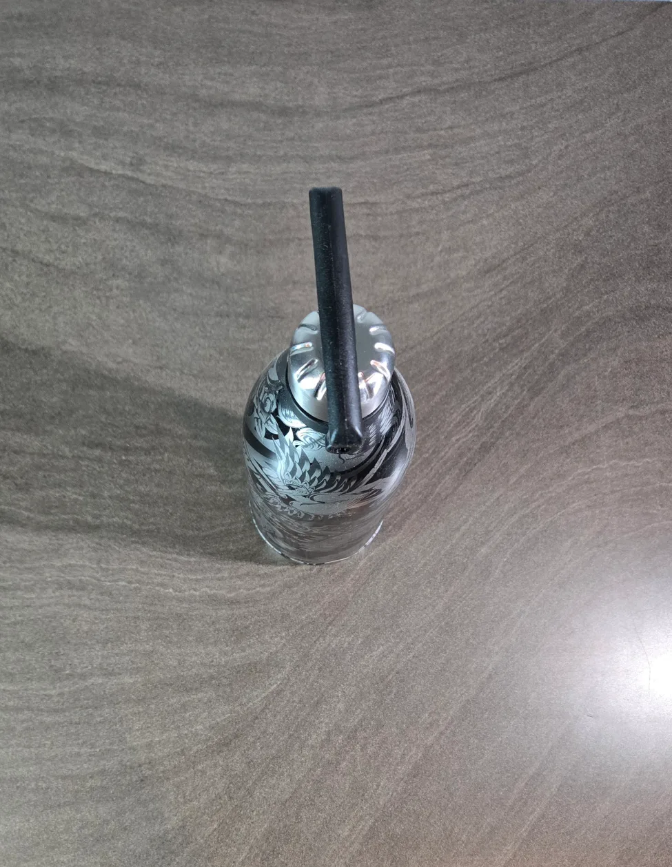 Naughty Girl Black & Silver Water Bottle image indicator(6)