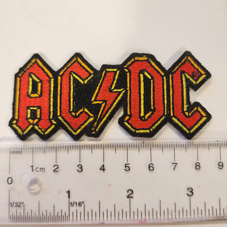 AC/DC Embroidered Patch