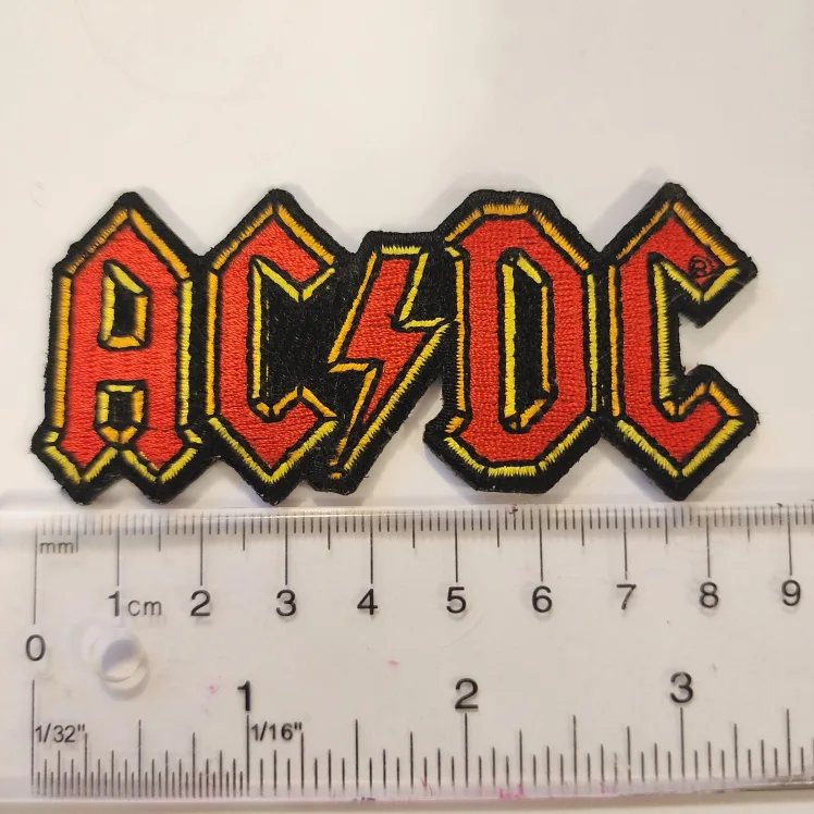 AC/DC Embroidered Patch thumbnail