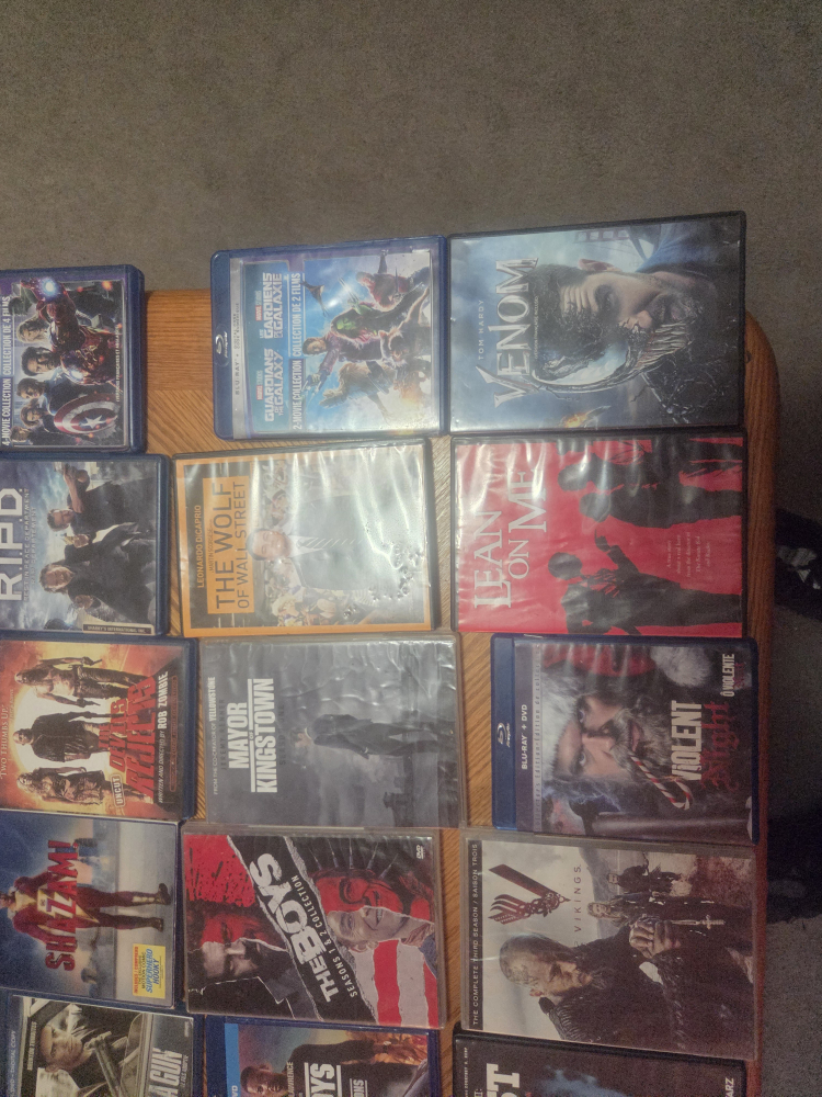 DVD and Blu-Ray Movie Collection - photo 2