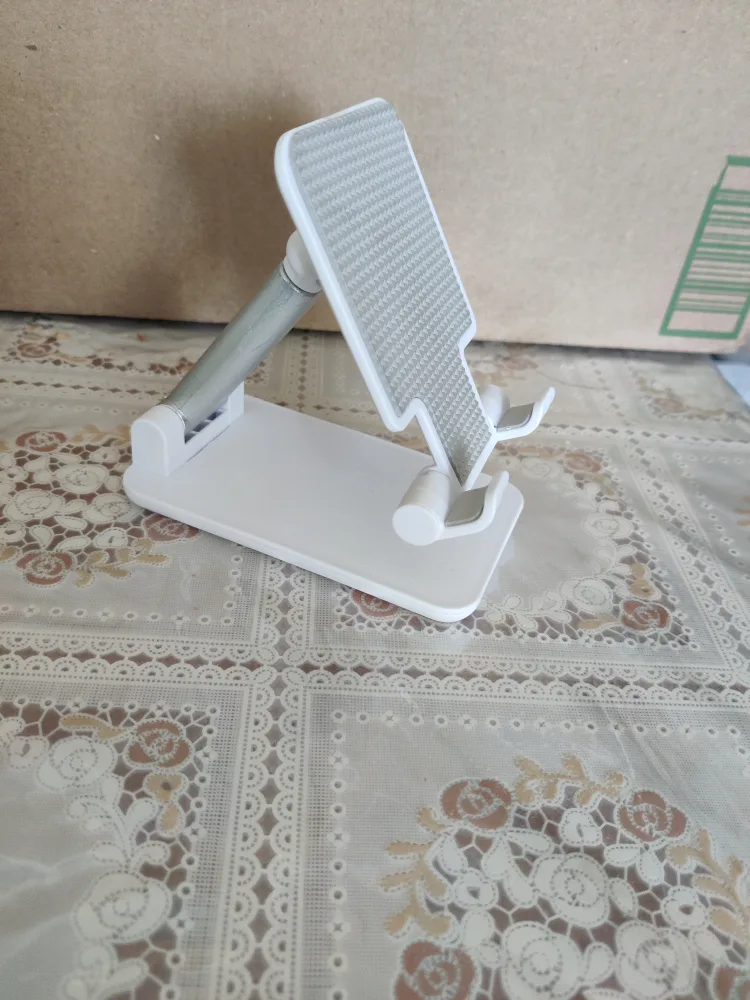 Folding Desktop Phone Stand - White image indicator(3)