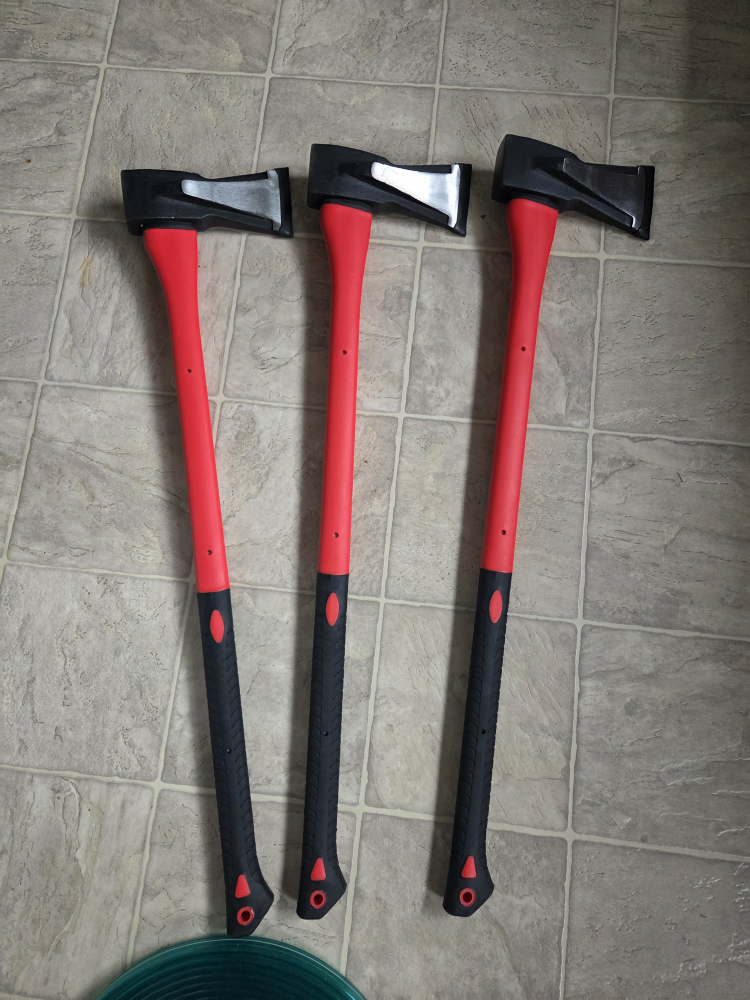 6 Brand New 6 lb Splitting Maul - with Fiberglass Handle
