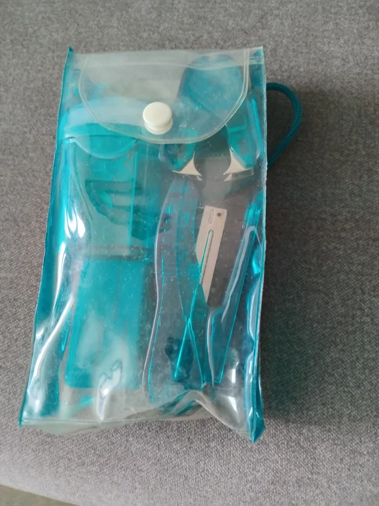Turquoise Stationery Set with Case thumbnail
