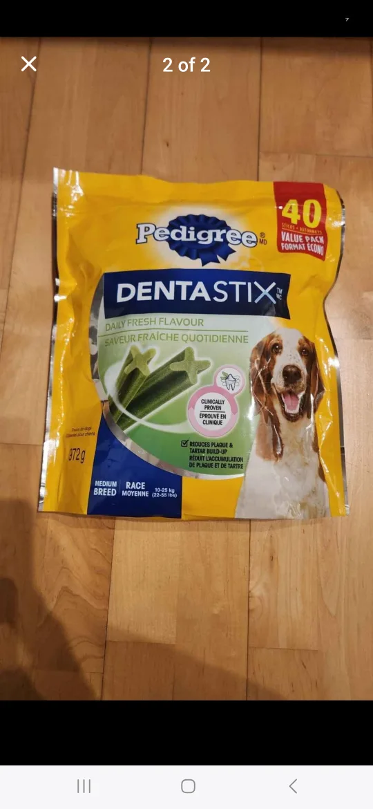 Pedigree Dentastix Oral Care Fresh Flavor Dog Dental Sticks image indicator(2)