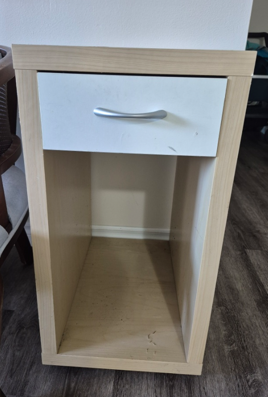 Bedside Table with Drawer - photo 2