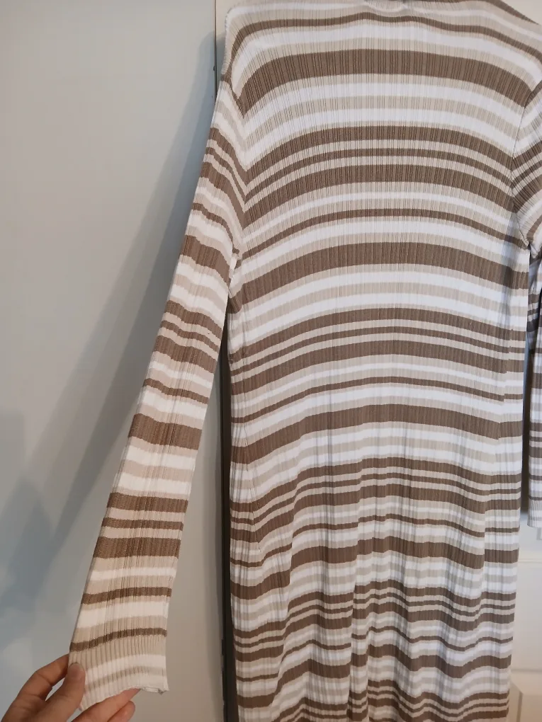 Pure Suzy Shier striped long cardigan, size medium (M) image indicator(8)