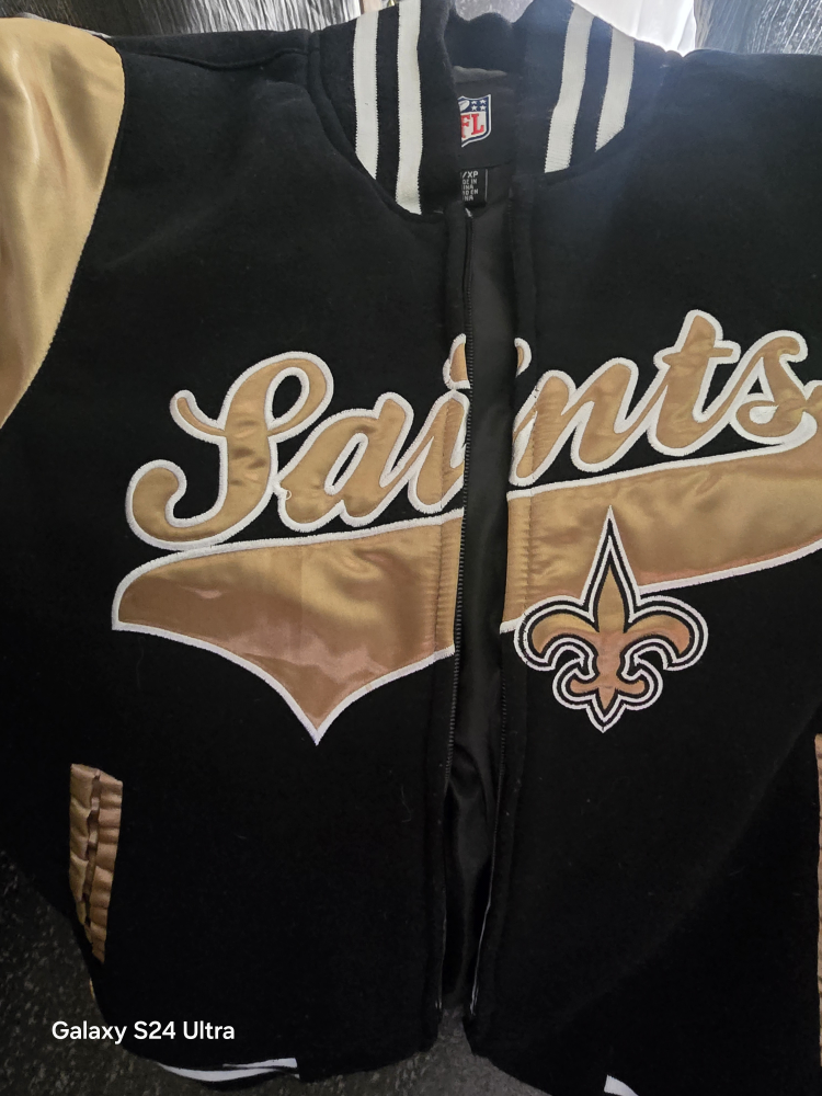 New Orleans Saints NFL Jacket - XS - photo 5