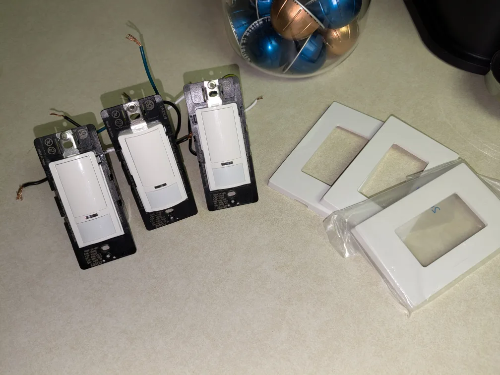 3 Pack of Motion Sensor Light Switches thumbnail