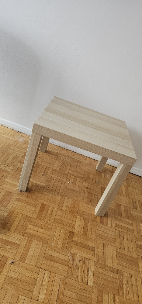 IKEA LACK Side Table, Light Oak Effect
