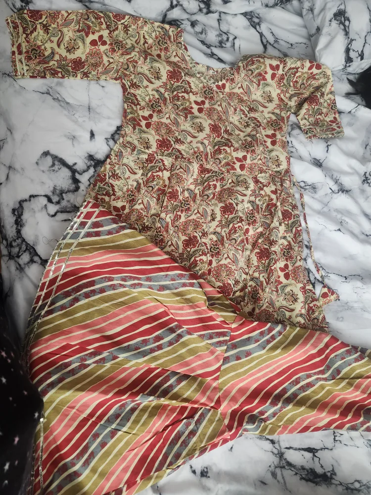 🌸 Girls 8–10: Cute Kurti + Sharara Set – $15! 🌸 image indicator(3)