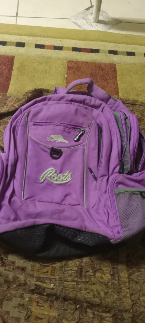 Roots Purple Backpack thumbnail