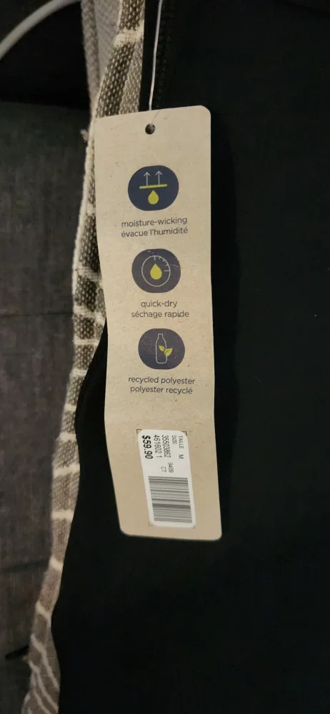 Hyba Black Joggers - Size M image indicator(4)