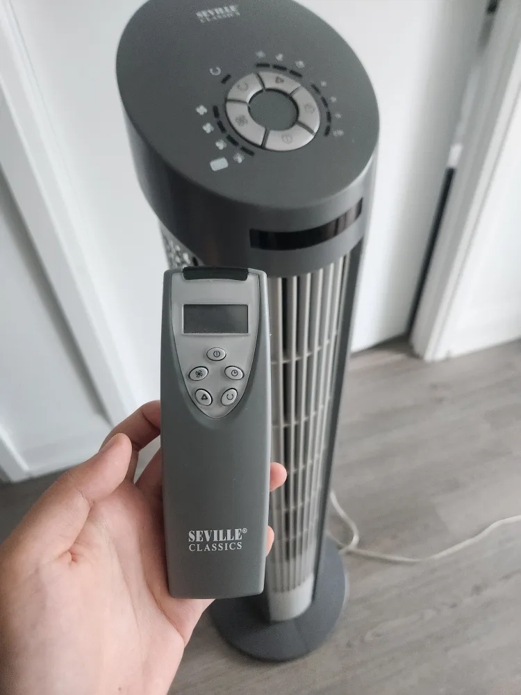 Seville Classics Tower Fan with Remote thumbnail