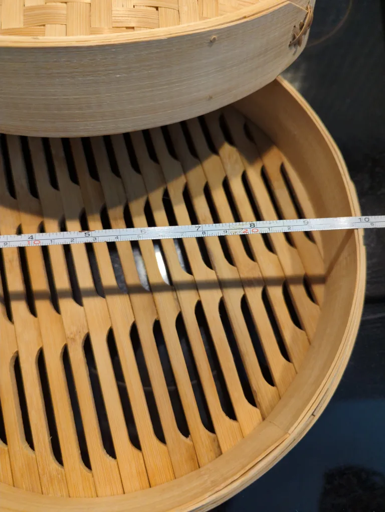 Bamboo Steamer Basket with Lid thumbnail