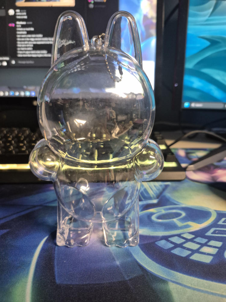 Clear Labubu Case - photo 2