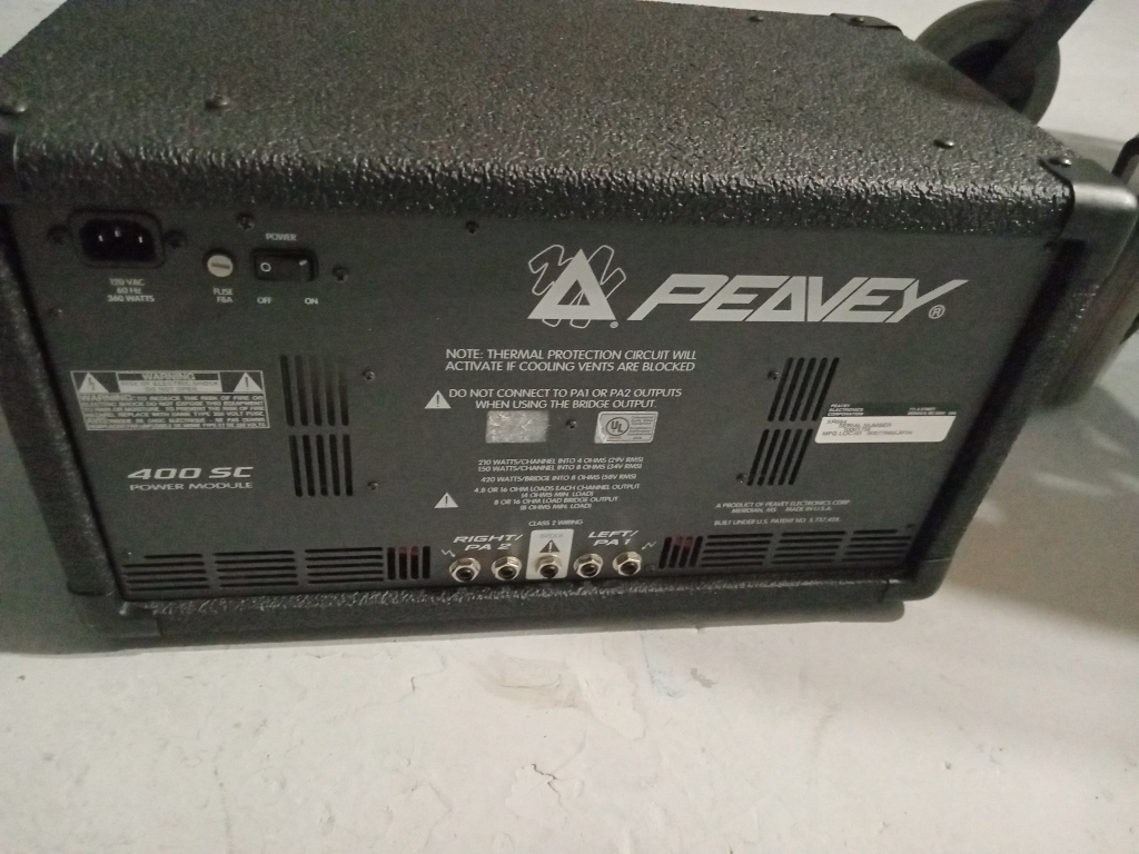 Peavey XR 684 Powered Mixer - photo 2