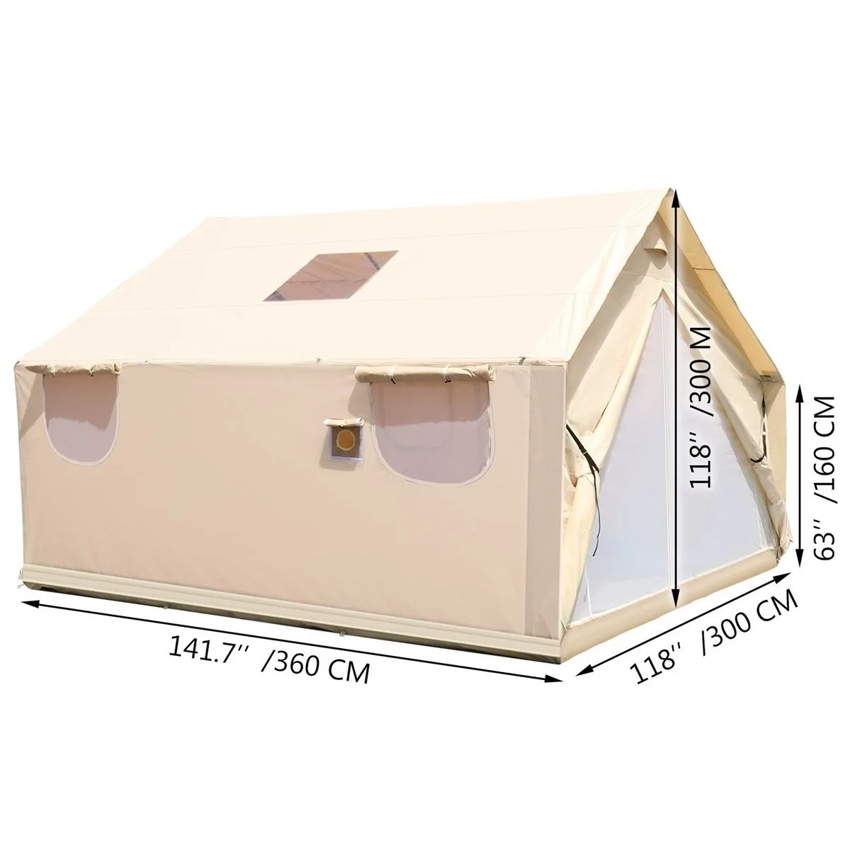Canvas Tent - 141.7" x 118" thumbnail