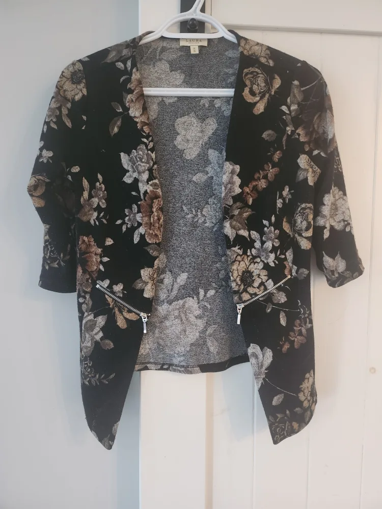 Laura Petites Floral Blazer - Size XS image indicator(2)