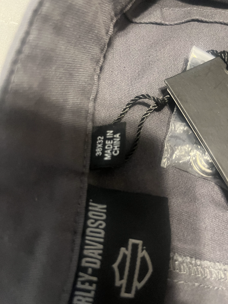 Harley-Davidson Gray Pants - Size 38x32 - photo 2
