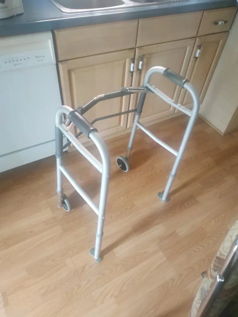 🧡 Adjustable Wheeled Walker thumbnail