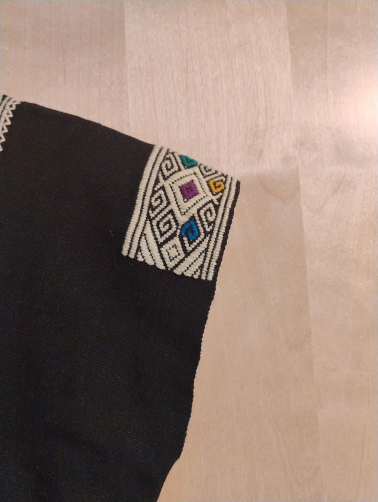 Embroidered Black Blouse - photo 3