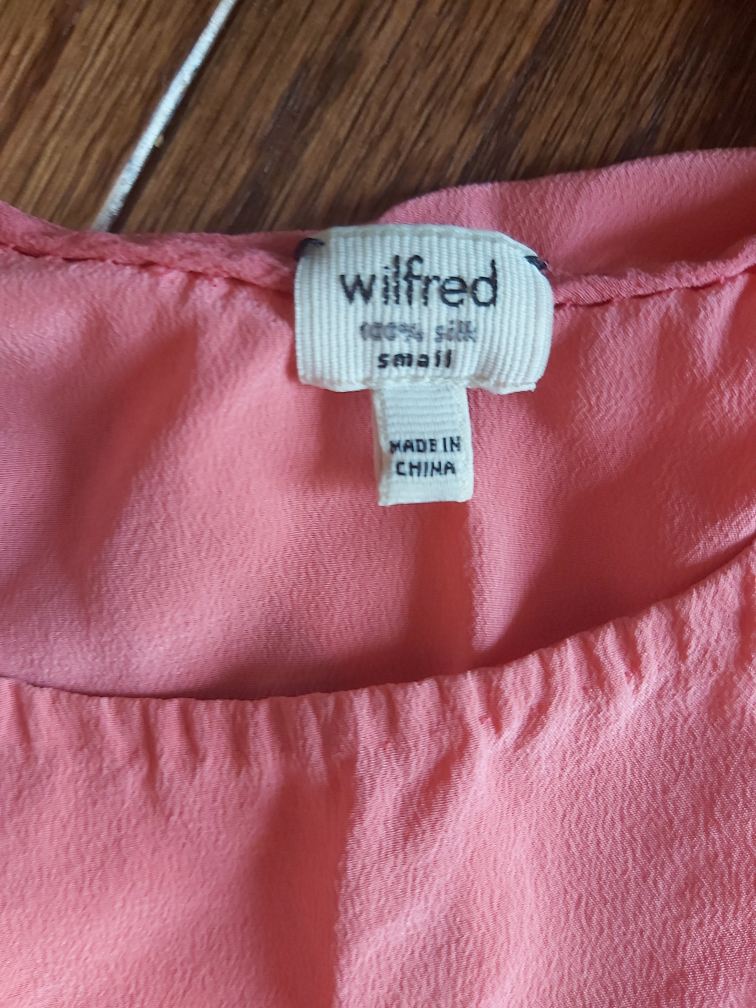 Wilfred Silk Tank Top - Size Small - photo 2