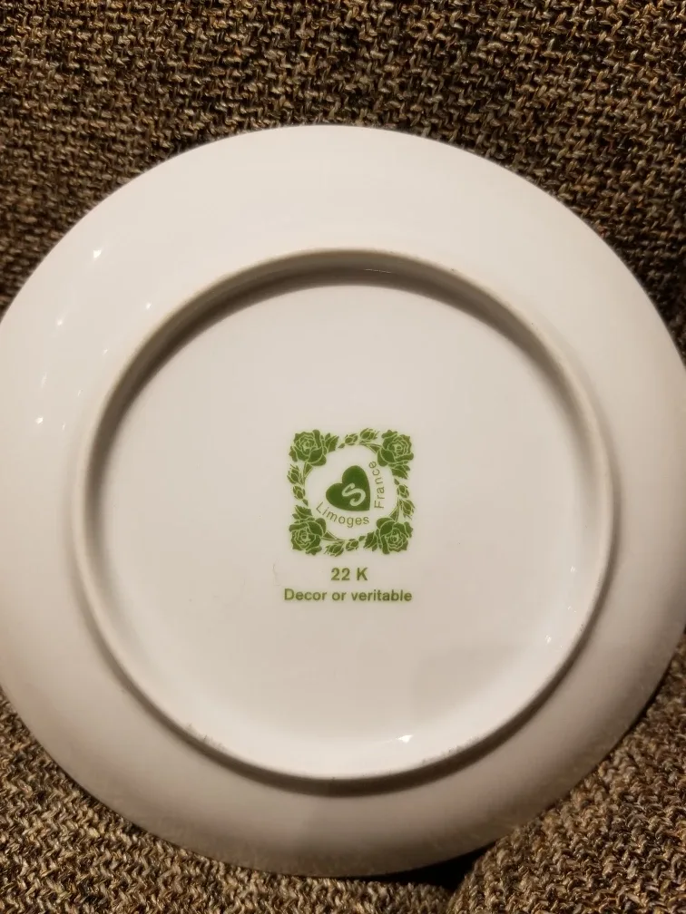 Limoges France 50 Aniversario Plate China image indicator(5)