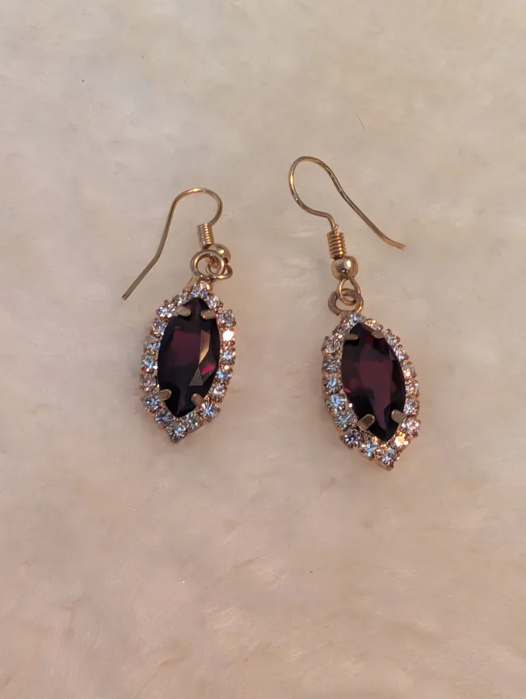 Marquise Cut Dangle Earrings thumbnail