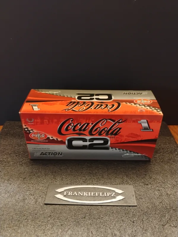 Action Racing John Andretti #1 Coca-Cola C2 Diecast image indicator(2)