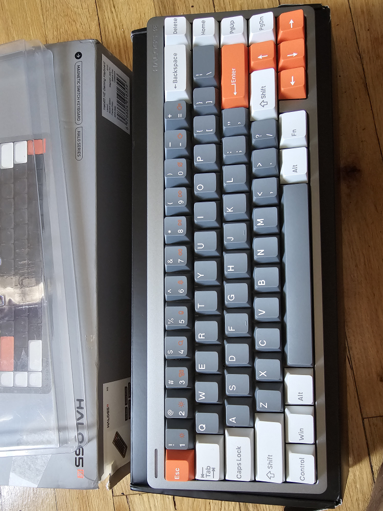 NuPhy Halo65 HE Keyboard - Space Gray - photo 4