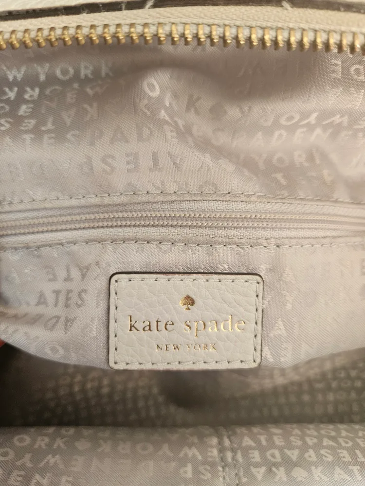 Kate Spade Satchel - Light Grey Leather image indicator(9)
