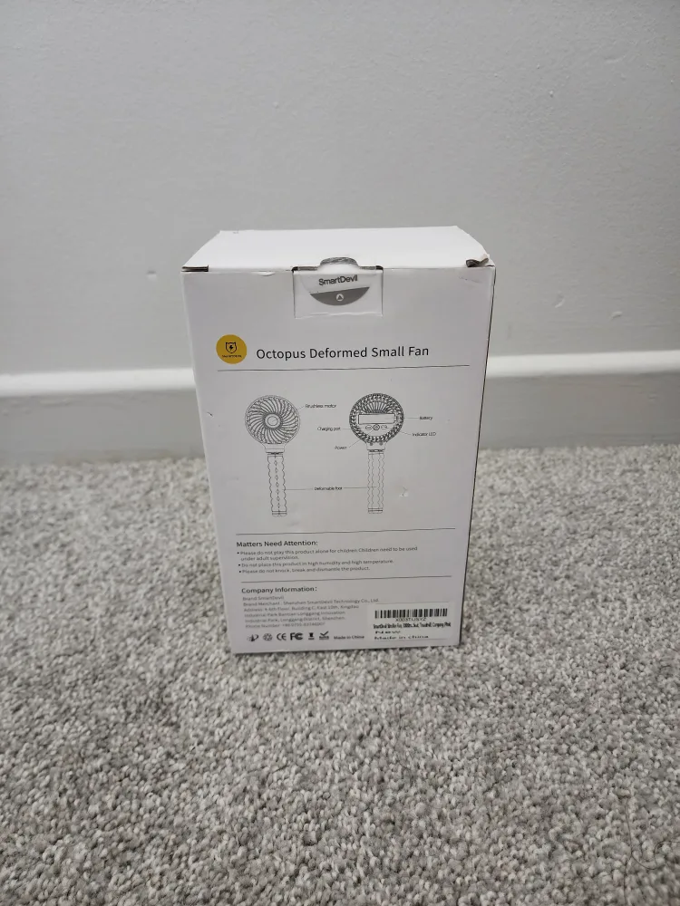 SmartDevil Octopus Deformed Small Fan image indicator(2)