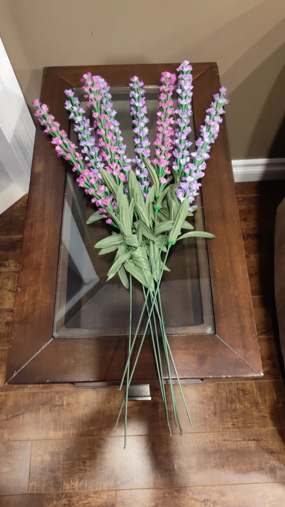 Artificial Lavender Floral Arrangement image indicator(2)