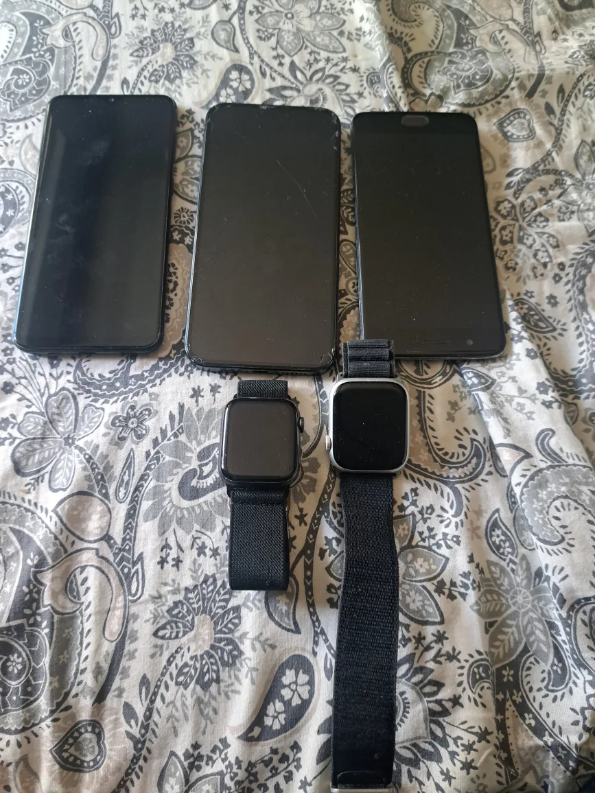 locked lot of lost electronics