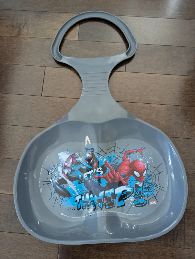 Marvel Spiderman Snow Sled thumbnail