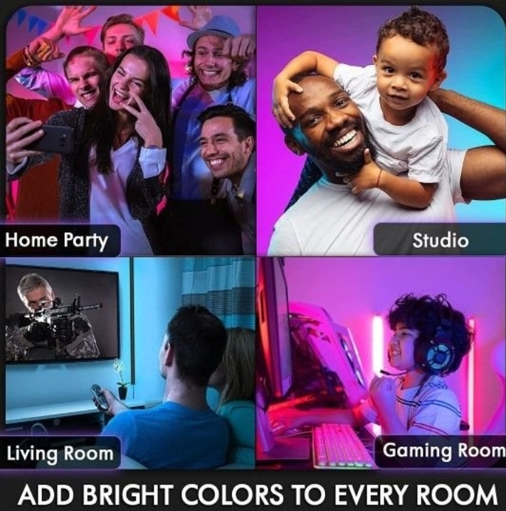 RGB Corner Lamp - Led Floor Lamp Color Changing - photo 2