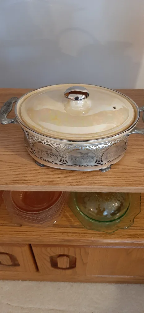 Royal-Rochester Studios Heat Proof China Baking Dish thumbnail