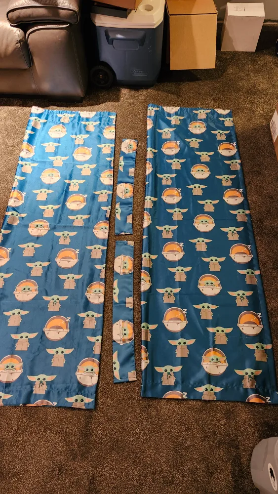 Star Wars Baby Yoda Curtains image indicator(3)