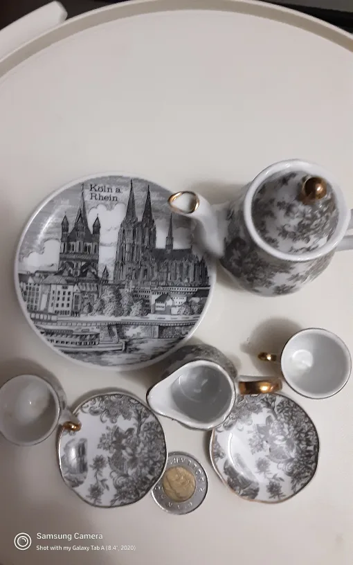 Kleiber Bavaria Tea Set. MINI TEA SET PORCELAIN image indicator(2)