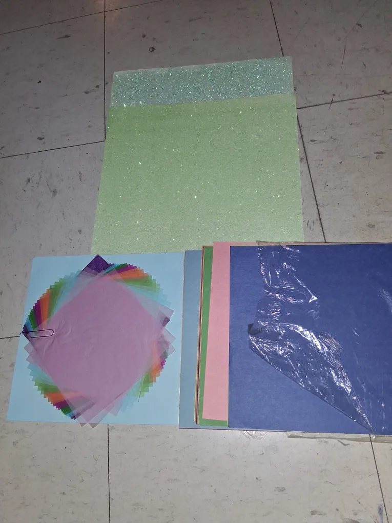 Craft Paper Bundle - Variety of Colours thumbnail