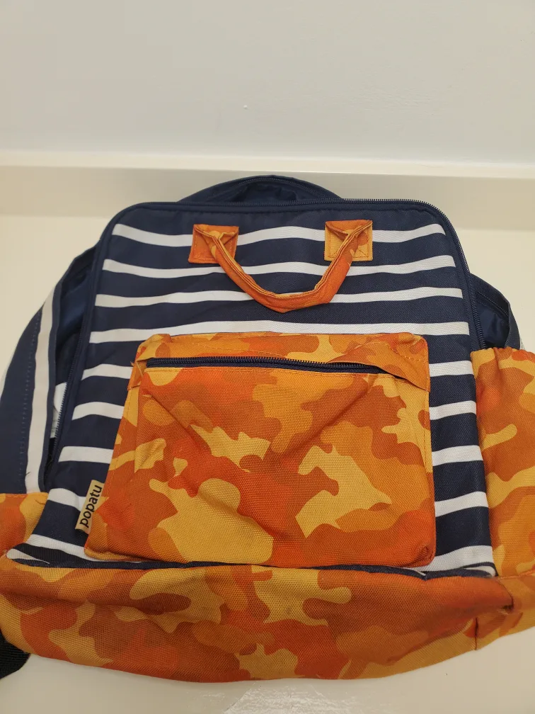 Popatu Backpack - Blue & Orange image indicator(6)