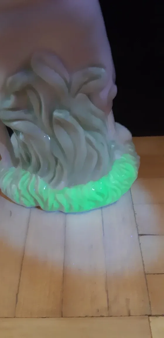 Vintage Uranium glazed Mr. Easter Bunny statue image indicator(7)