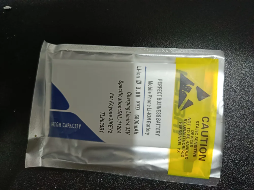 tlp035b1 Battery 6800mAh for Blackberry key 2/ keyone 2 image indicator(2)